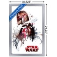 thumbnail image 3 of Star Wars: Original Trilogy - Boba Fett Watercolor Wall Poster, 14.725" x 22.375", Framed, 3 of 3