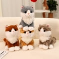 thumbnail image 7 of Black Cat Plush Doll-Realistic Stuffed Kitten Plush Toy Cute Soft Cat Surprise Pillow Birthday Gift, 7 of 7