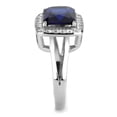 thumbnail image 4 of Luxe Jewelry Designs Women's Stainless Steel Ring with Montana Synthetic Glass Stone - Size 9 (Pack, 4 of 4