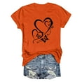 thumbnail image 4 of Neewe T Shirts for Women Summer Short Sleeve Crewneck Casual Cute Graphic Basic Tees Tops, 4 of 4
