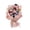 Pink, variant on Graduation Bouquet with Plush Bear – Elegant Woven Floral Gift Set with Gift Bag & Card, Perfect for Celebrating Accolades and Milestones
