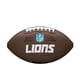thumbnail image 2 of Balón de Fútbol Americano Wilson NFL Detroit Lions de Cuero Compuesto Oficial, 2 of 2