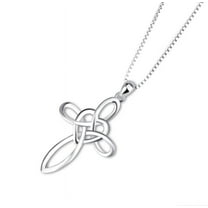 Sterling Silver Celtic Cross Necklace