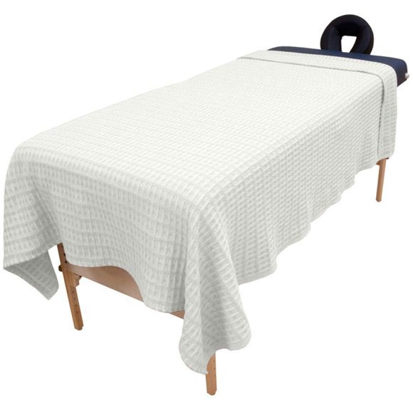 Manta para mesa de spa y masaje, ropa de cama corporal Harmony Cotton