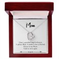 thumbnail image 1 of To Mom Remembrance Message Mother's Love is Eternal White Forever Necklace w Message Card, 1 of 8