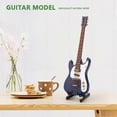 thumbnail image 5 of Exquisite Wooden Mini Guitar Model Display Decoration Home Coffee House Ornament 3-500-E36, 5 of 5