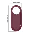 thumbnail image 3 of Estuche Para Reloj InteligenteLuz para funda protectora de silicona para bicicleta Varia RTL515 () rojo vino Likrtyny Para estrenar, 3 of 8