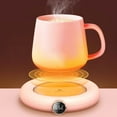 thumbnail image 4 of 1pc Mug Warmer Mat USB Charging Coffee Mug Warmer Heat Preservation Cup Coaster, 4 of 9