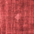 thumbnail image 1 of Ahgly Company Indoor Square Oriental Red Industrial Area Rugs, 3' Square, 1 of 4