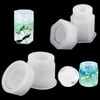 Resin Molds with Lid Storage Bottle with Lid Epoxy Resin Molds Silicone Jar Molds for Candy and Jewelry Container
