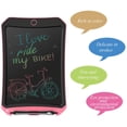thumbnail image 3 of 8.5 Pouces Coloré Électronique Dessin Pads pour les Enfants, Portable Réutilisable Effaçable Écrivain, Aîné Message Board Numérique Doodle Pad pour 4-8 Ans Garçons (Rose-Cs), 3 of 7