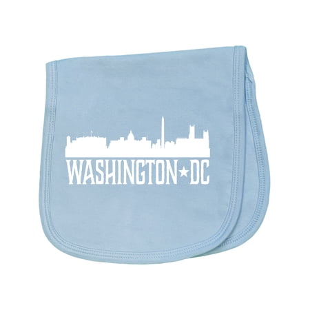Inktastic Washington Dc Skyline Cities Baby Burp Cloth