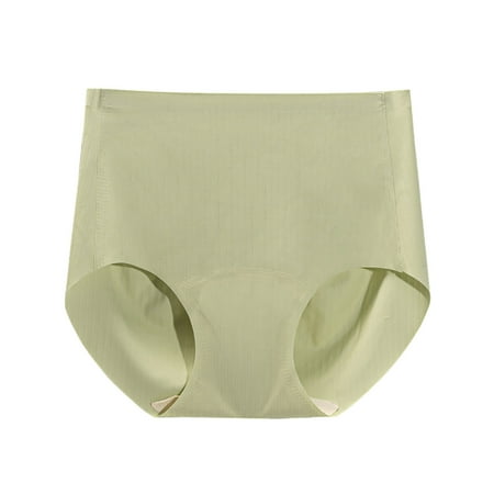 BLVB Seamless Panty for Women High Waisted Underwear for Women Soft Full Coverage Ladies Briefs