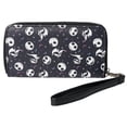 thumbnail image 2 of Portafolios de piel sintética Disney Mickey Minnie Mouse Winnie Pooh Jack Skellington Negro, 2 of 5