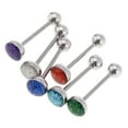 thumbnail image 4 of fenteer 3x6 Pieces Stainless Steel Navel Lip 14 Gauge Piercing 3 Pcs, 4 of 8