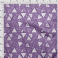 thumbnail image 4 of oneOone Tissu Polyester Spandex Violet Bleuté Texture Géométrique Matériel de Robe Tissu Imprimé Tissu au Mètre 56 Pouces de Large, 4 of 4