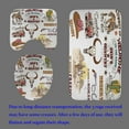 thumbnail image 4 of 4PCS Western Shower Curtain Set, Cowgirl Riding Horse Highland Cow Cactus Desert Guitar Country Farmhouse Wild West Bathroom Decor, Waterproof Fabric Shower Curtain, Non-Slip Bath Mat, 4 of 7