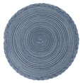 thumbnail image 1 of Cojín de Taza, Antideslizante PP Tejido Cojín de Copa Alfombrilla Anti-Calor Alfombrilla de Aislamiento Decoración de Mesa para el hogar(Azul), 1 of 9