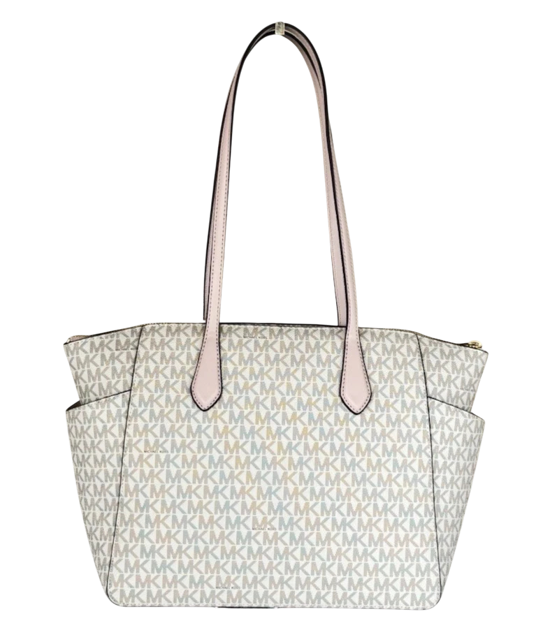 Michael Kors Marilyn Medium Signature Tote, Powder Blush photo 7