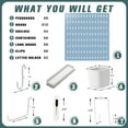 thumbnail image 4 of Pegboard Combination Kit .x .Wall Mounted Storage Set with Pegboards & Accessories Hanging Peg Boards Organizer, 4 of 4