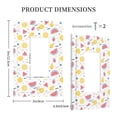 thumbnail image 3 of Haiem Tropical Fruit Pattern Decorative Wall Plates, 1-Gang 5.0" x3.0", Unbreakable Thermoplastic Faceplate Cover for Decorator Receptacle Outlet & Switch-Style U, 3 of 6