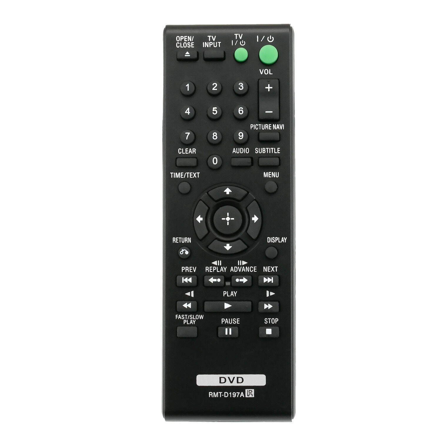 RMTD197A Replace Remote for Sony DVD Player DVPSR200P DVPSR400HP DVP