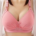 thumbnail image 7 of Wireless Lightly Lined Comfort Bra Push Up Comfort Underwire Bra T Shirt Bra Padded Bralette Wireless Bras, 7 of 7