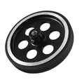 thumbnail image 2 of 360mmx8mmX15mm Industrial Aluminum Rubber Measuring Encoder Meter Wheel for Industrial Encoder Accessories Encoder Wheel, 2 of 9