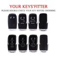 thumbnail image 4 of TPU Car Key Fob Cover Shell Case Housing for Ram 1500 2500 3500 4500 2019-2022, 4 of 7