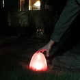 thumbnail image 6 of Set of 10 - 8" Tall Sugar Coated LED Gumdrop Christmas Pathway Lights - A/C Powered, 6 of 7