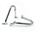 thumbnail image 3 of Highway Engine Guard Crash Bars for T100 T900 2009-2017 2010 Chrome, 3 of 6