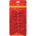 thumbnail image 2 of Holiday Trims 7920 2 Loop Velvet Christmas Bow, Red, 2 of 2
