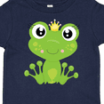 thumbnail image 4 of Inktastic Cute Frog, Green Frog, Frog Princess, Crown Girls Toddler T-Shirt, 4 of 5