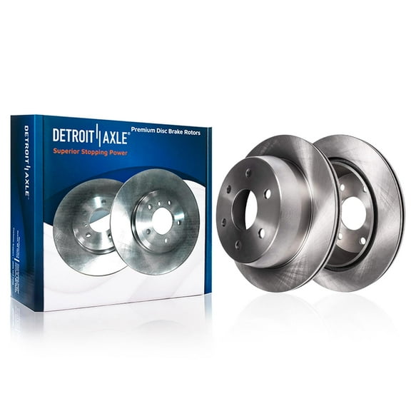 Detroit Axle - Front Brake Rotors for 2016-2024  Nissan TITAN XD Disc Brake Rotors 2017 2018 2019 2020 2021 2022 Replacement : 14.17" inch Brakes Rotors