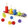 thumbnail image 3 of Miangastore Funny Building Blocks for Playing Assorted Color Synthetic Material Safe and Durable Toy Set, 3 of 8