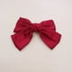 thumbnail image 1 of Pinza para el pelo con lazo de Color sólido grande de gasa de dos pisos a la moda, accesorios para pinza para el pelo para mujeres y niñas (3 uds, negro, rojo y azul) oso de fresa Electrónica, 1 of 5