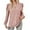 Pink, variant on EDFBUYKRS Womens Tops Fall Long Sleeve Shirts Business Casual V Neck Loose T-Shirts Dressy Work Tops with Smocked M