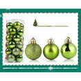 thumbnail image 4 of AuroraX 24 Pcs Christmas Decorations Shatterproof Plastic 2025 Vintage Christmas Tree Ornaments Christmas Ball Ornaments Holiday Xmas Party Supplies, 4 of 5