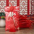 thumbnail image 2 of 6PCS Red Envelope Spring Festival Supplies Wedding Classic Embroidery Pattern Creative Chinese New Year Gift Card Bag, 2 of 12