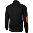 thumbnail image 4 of Quarter Zip Pullover Men Clearance Mens Corduroy Henley Sweatshirts Pullover Long Sleeve Button Up Fashion Casual Sweater Shirt, 4 of 4