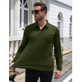 thumbnail image 4 of COOFANDY Long Sleeve Polo Shirts for Men Casual Dress Button Golf Tennis Collared Shirt with Pocket, Basic Lightweight Dry Fit Shirt for Work Travel, 4 of 8