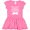 Raspberry with Polka Dots, variant on Inktastic Kickboxing Future Kickboxer Like Mommy Girls Toddler Dress