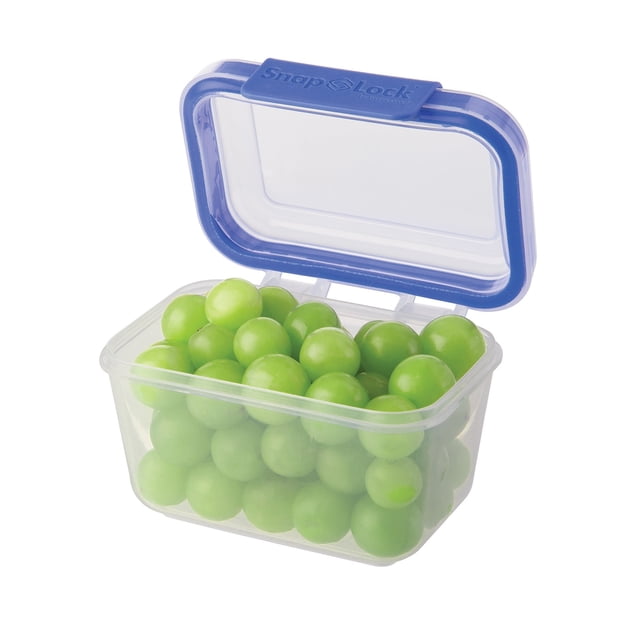 Contenedor de almacenamiento SnapLock de Progressive 2-Cup Blue