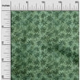 thumbnail image 2 of oneOone Rayon Green Fabric Asian Block Sewing Material Print Fabric By The Yard 56 Inch Wide, 2 of 4