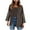 Gray, variant on Feancey Linen Cardigans for Women Open Front Long Sleeve Kimonos Loose Fit Casual Beach Coverups Lightweight Cardigan Jacket Blue M