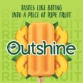 Outshine Peach Frozen Fruit Bars, 2.75 fl oz, 6 Count