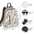 thumbnail image 3 of Naloa Lilies Flowers Print Lightweight DayBackpack Suitable for school, work, shopping, travel, etc., 3 of 5