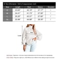 thumbnail image 5 of Sweaters for Women Mock Neck Cable Knit Sweater Ribbed Lantern Sleeve Knitted Pullover Sweater Alsol Lamesa, 5 of 5