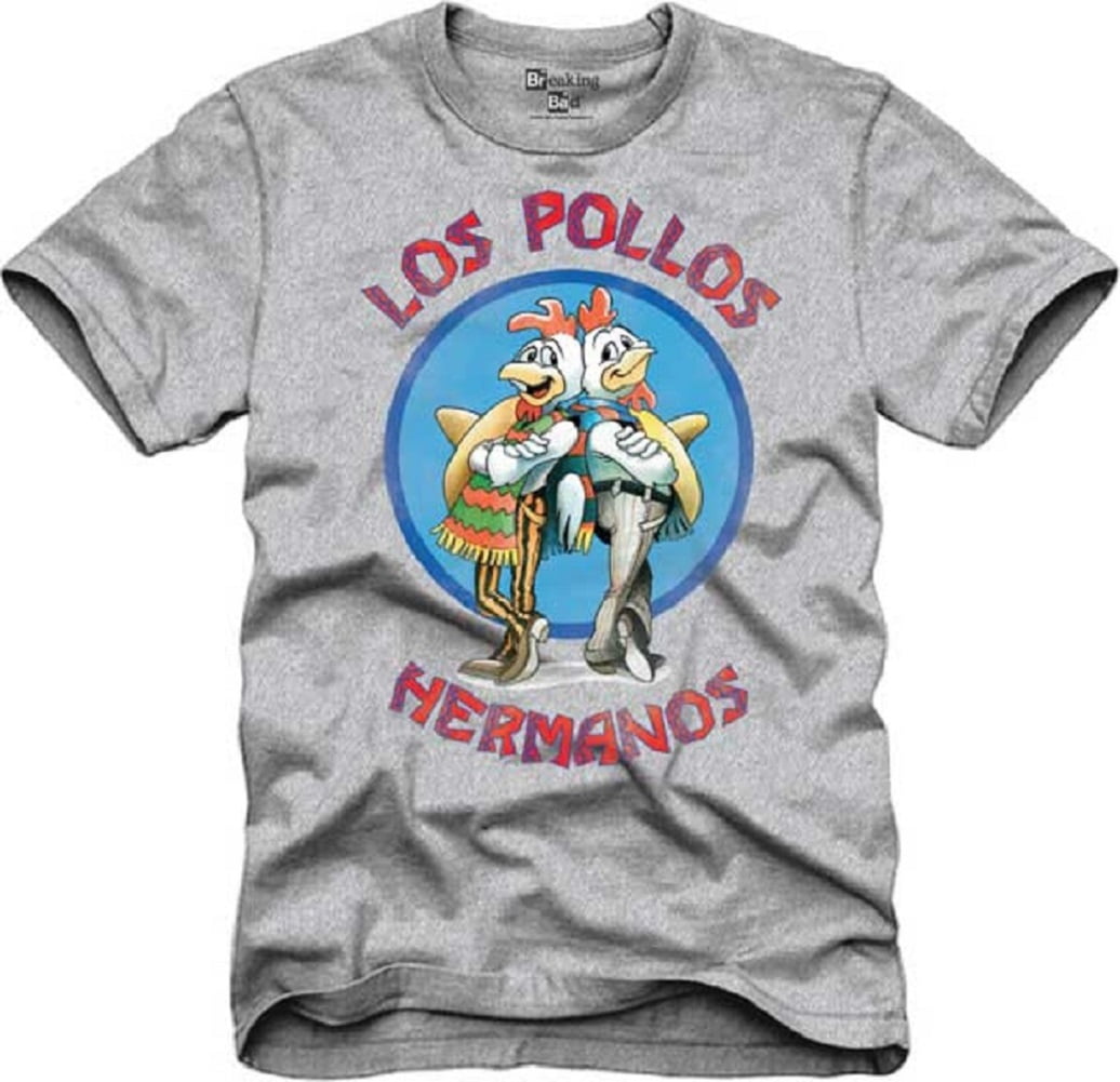 Los Pollos Hermanos Mens Breaking Bad T-Shirt Top Tee Heisenberg Shirt 