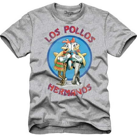 Breaking Bad Los Pollos Hermanos Adult T-Shirt (Best Breaking Bad T Shirts)